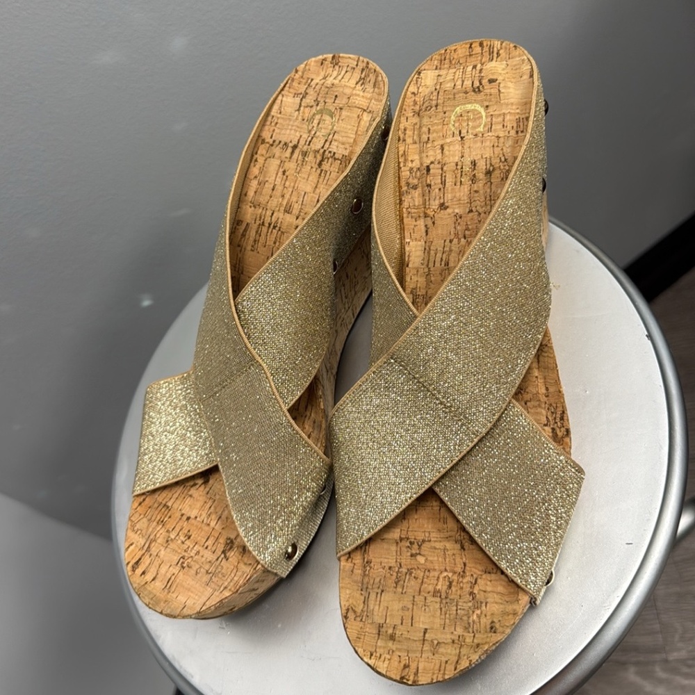 Gold Sandals